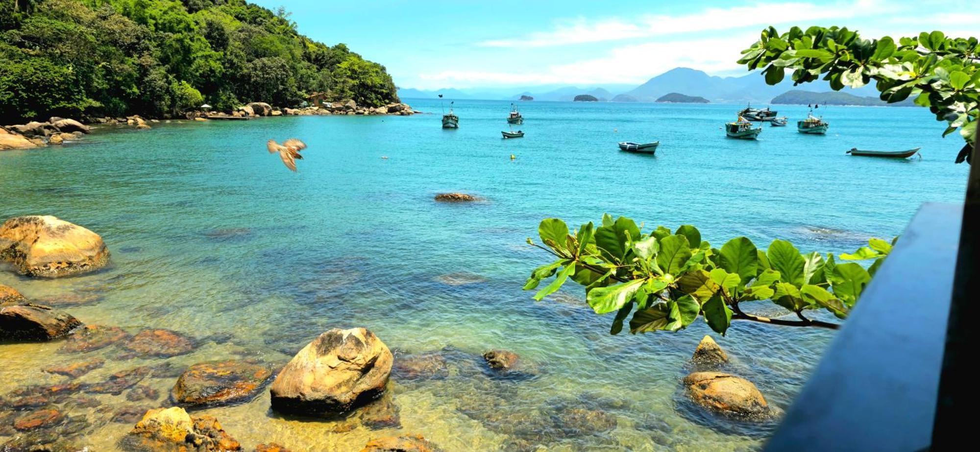 Pousada Sobre As Ondas De Picinguaba Esterno foto