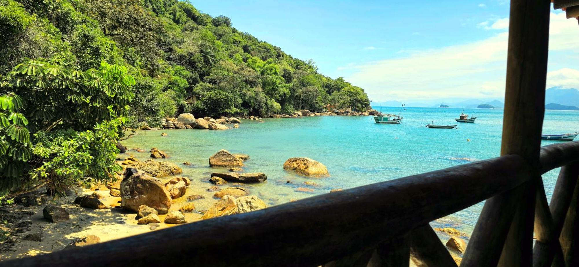 Pousada Sobre As Ondas De Picinguaba Esterno foto